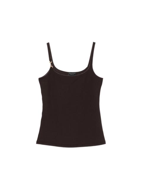 GUCCI Gucci Brown Tops - Vests & Tank Tops Women Women