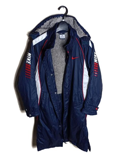 Nike NIKE Swoosh Big Logo Down Coach Hoodie Jacket