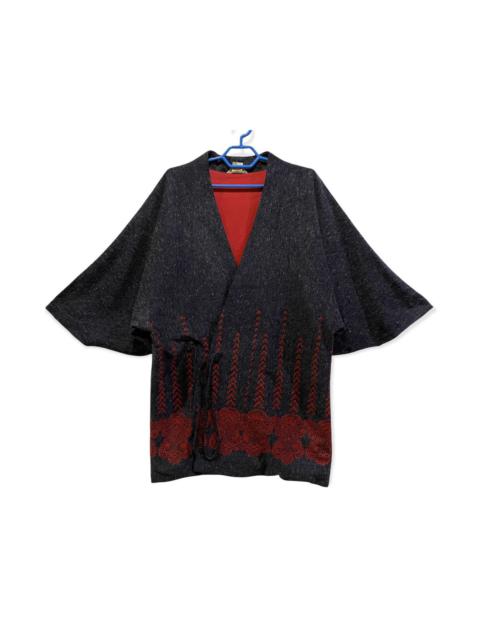 Other Designers Cardigan - Wool Blend Kimono String & Snap Button