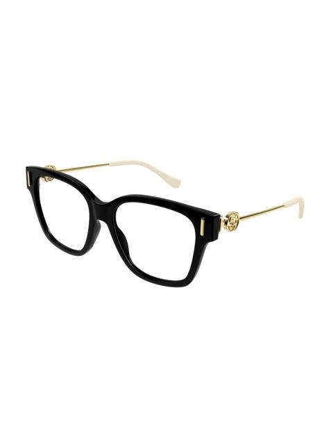 GUCCI Gucci Demo Square Ladies Sunglasses GG1204O 001 55