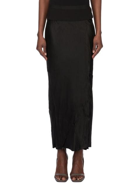 Rick Owens CALF BIAS SKIRT