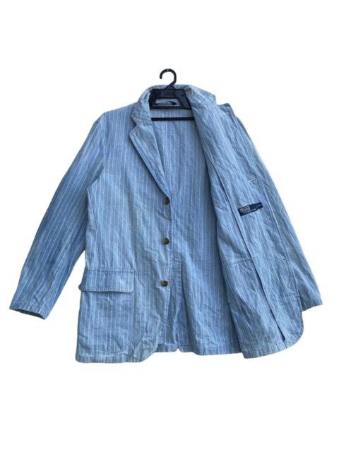 Other Designers Vtg 90s Polo Ralph Lauren stripes cotton blazer jacket