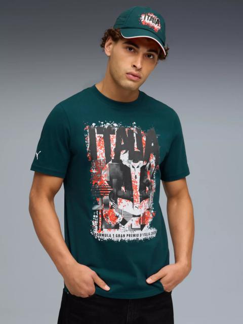 PUMA PUMA Men's Formula 1 Green 'Italy' T-Shirt