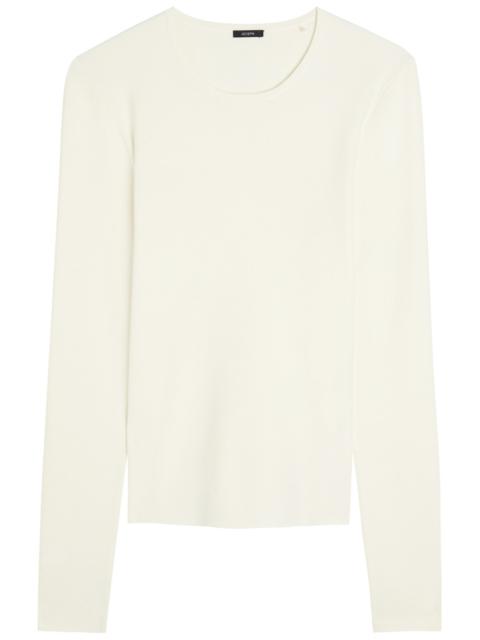 JOSEPH Joseph Stretch-silk Knit top