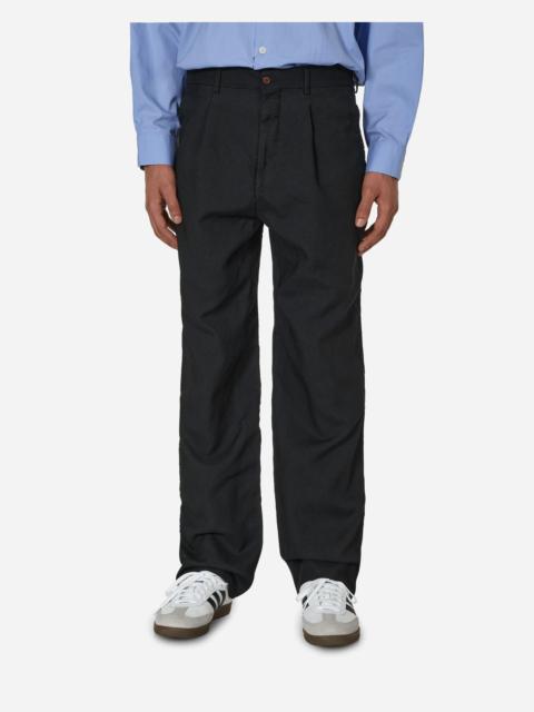Comme des Garçons Homme Plus Double Front Trousers Black