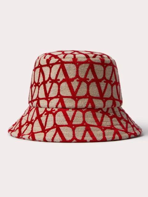 Valentino Valentino Toile Iconographe Bucket Hat