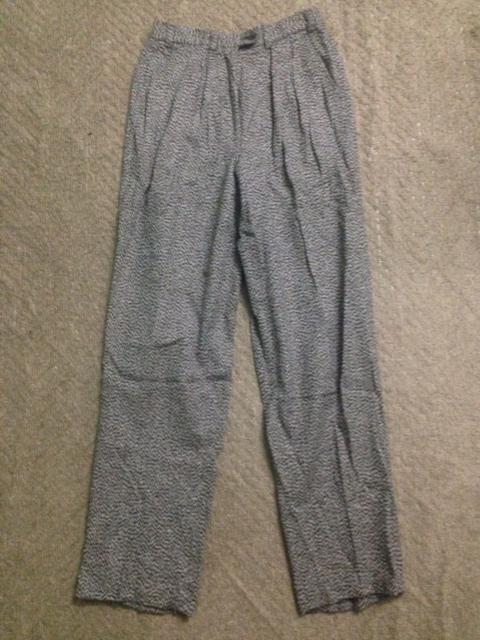 Other Designers Vintage Giorgio Armani Wool Pants Made In Italy -R6