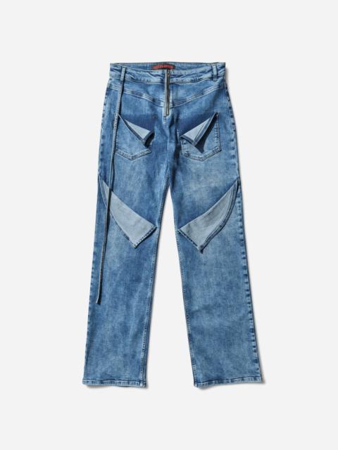 OTTOLINGER Women's Loose Fit Jeans Blue Wash