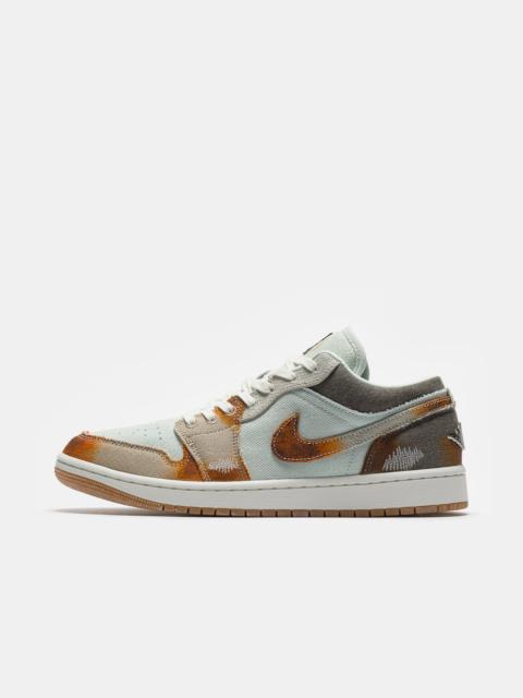 Jordan Air Jordan 1 Low SE Sneaker in Multicolor/Sail/Light Bone