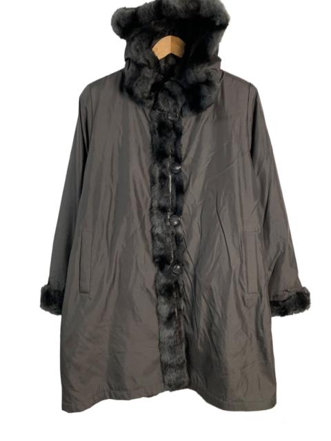 Other Designers Japanese Brand Linos Faux Fur Reversible Jacket