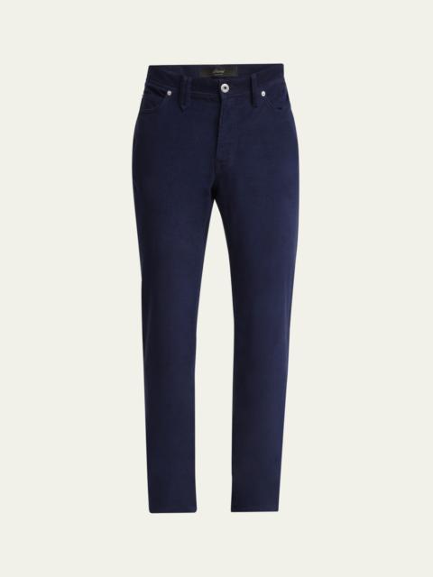 Brioni Men's Micro-Corduroy Slim Five-Pocket Pants