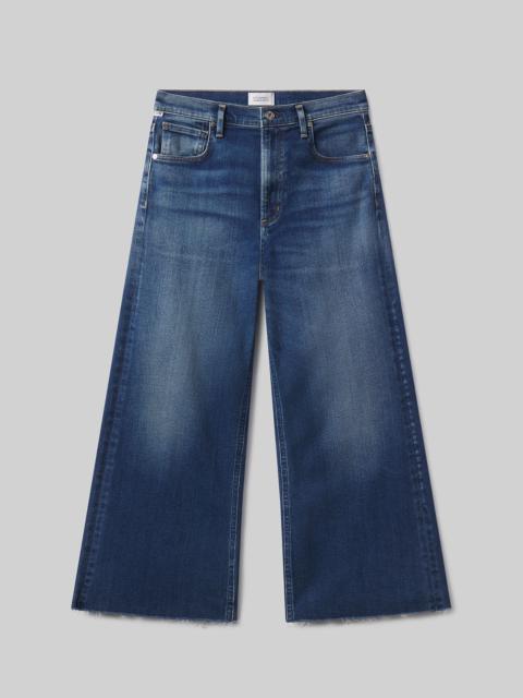 Citizens of Humanity Lyra Wide Leg Crop Raw Hem
In Augusta