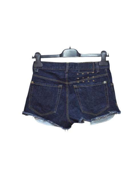 Ksubi Ksubi "Clam Mini Short" Raw Rinse Cutoff Denim 25