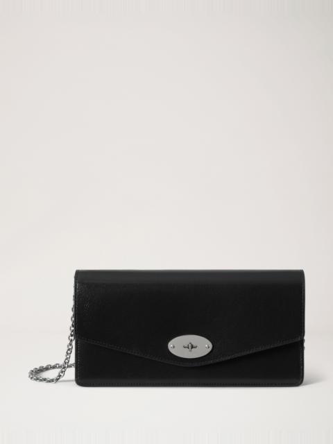Mulberry Darley Clutch
Black High Shine Leather