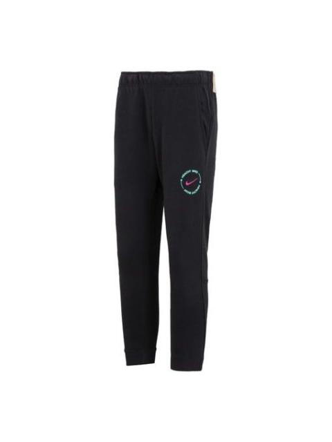 Nike Nike Solid Color Athletic Bundle Feet Sports Pants Men's Black DQ6635-010