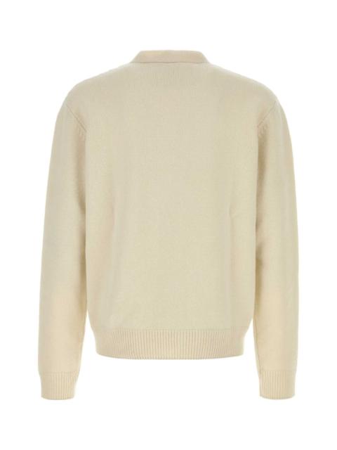 A.P.C. A.P.C. Men Ivory Wool Kevin Cardigan