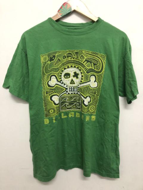 Other Designers Vintage Y2K Billabong Skull & Surf Graphic Tshirt