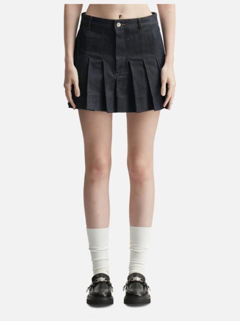 A.P.C. PLEATED MINI SKIRT