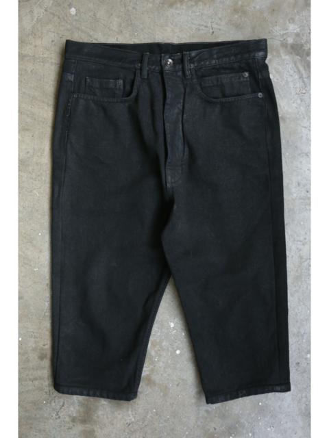Rick Owens DRKSHDW Rick Owens DRKSHDW - F/W 15 - Waxed Sphinx Cut Denim Jean