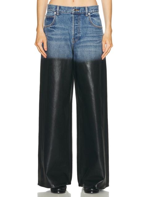 Alexander Wang Surge Low Rise Wide Leg