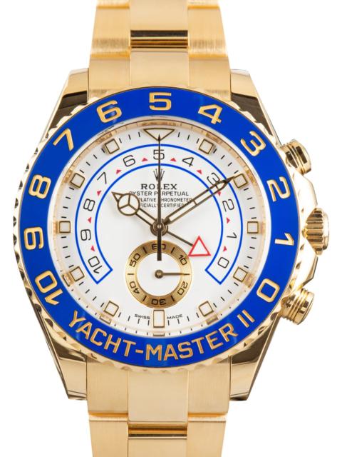 ROLEX Pre-Owned 18k Yellow Gold Rolex Yacht-Master II Ref 116688