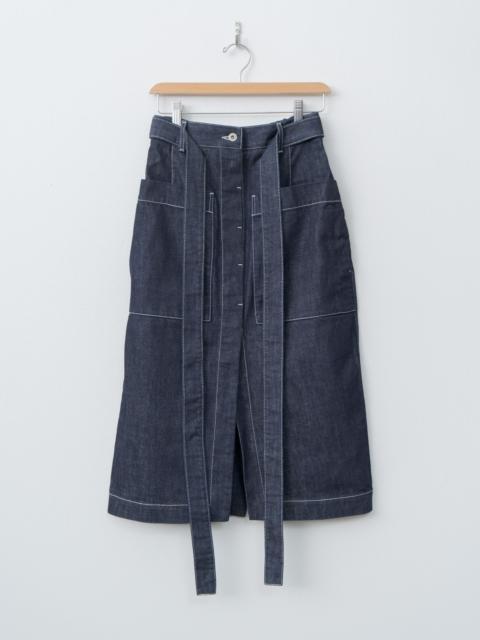 CASEY/CASEY Mia Skirt DENIM - Dark Indigo