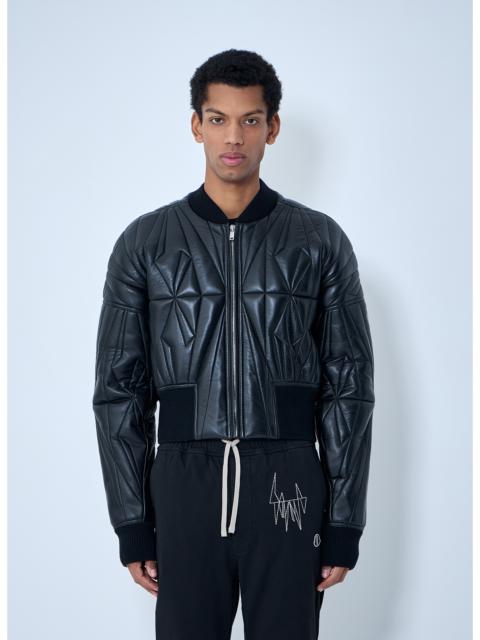 Moncler Moncler + Rick Owens Men Geocamo Cropped Quilted Bomber Jacket