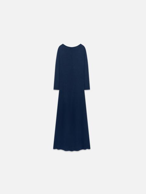 The Elder Statesman JERSEY KNIT BOATNECK MAXI