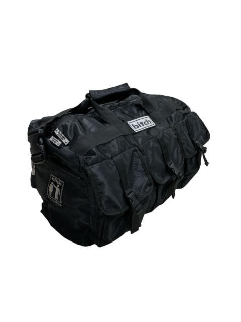 Other Designers VINTAGE 90s BITCH SKATEBOARDS MULTIPOCKETS SKATE DUFFLE BAG