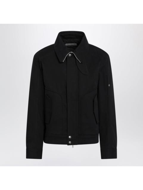 Dries Van Noten Dries Van Noten Black Cotton Jacket Men