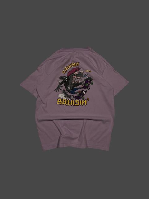 Other Designers A.LAB - Vintage A Lab Crazy Print Skateboard T-shirt