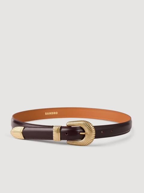 Sandro LEATHER BELT