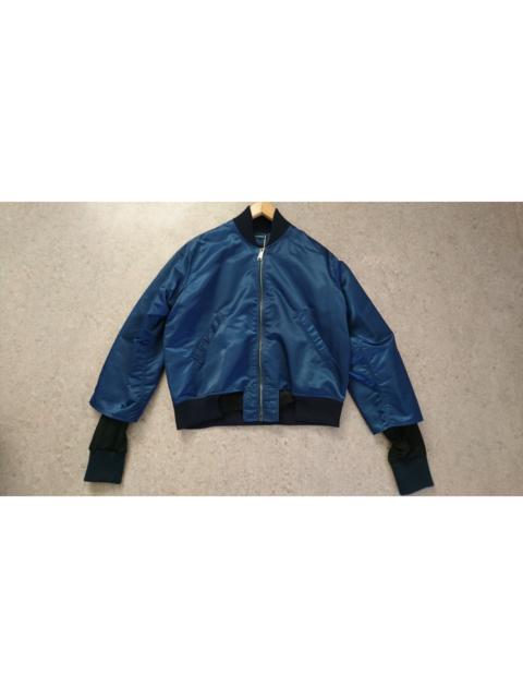 Other Designers Longjourney - NWT Rare Blue Bomber MA1 Oversized Jacket S M L XL