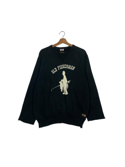 Other Designers Vintage Big John Old Fisherman Crewneck Sweatshirt