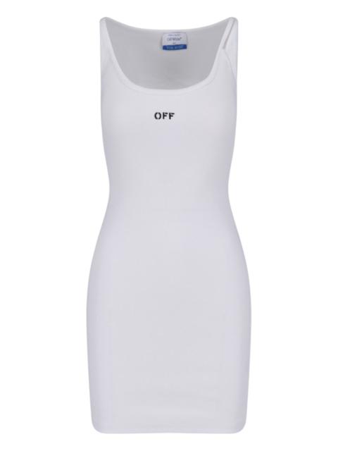 Off-White LOGO MIDI DRESS