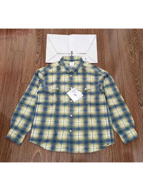 visvim Visvim 24SS Pioneer Khadi Check L/S shirt
