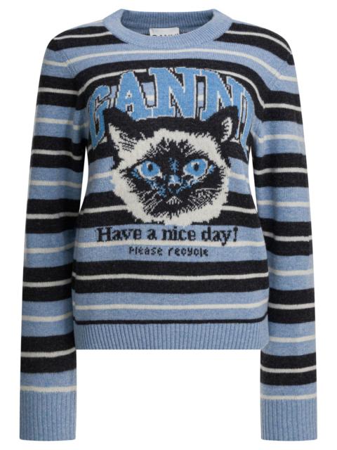 GANNI Ganni Women Wool Sweater With Print
