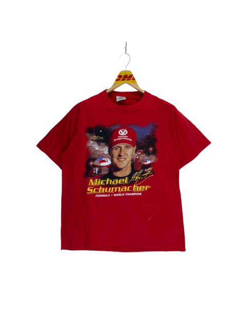 Other Designers Vintage - Michael Schumacher Racing Tour 2000 Big Logo Tees #3080-113