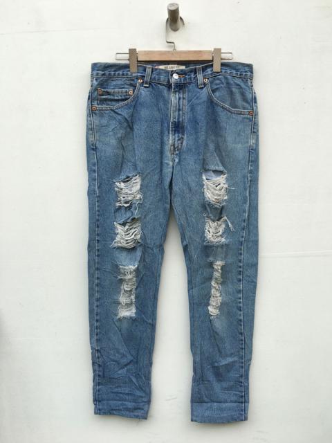 Levi's Relaxed Fit Washed Levis Ripped Jeans
