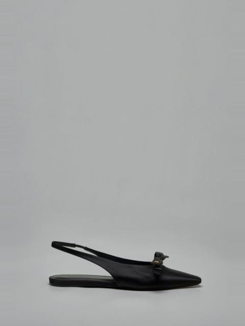 BALENCIAGA Nano Bow Sling Slingback Flat