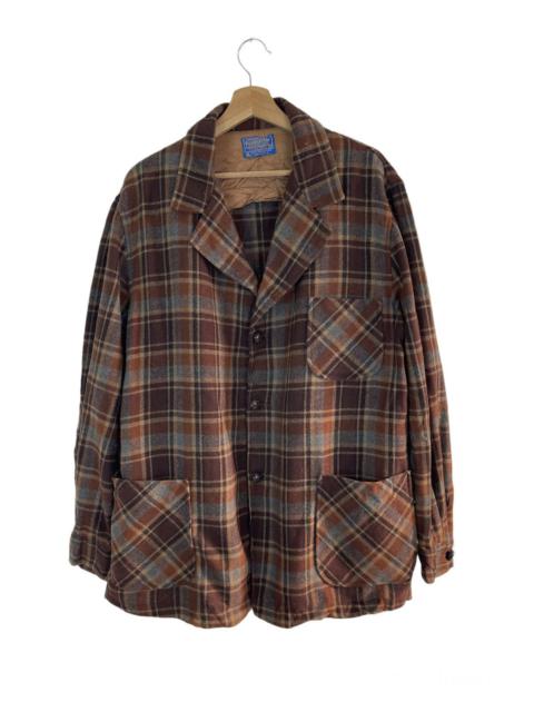 Other Designers Vintage PENDLETON Woolen Mills Tartan Flannel Shirt