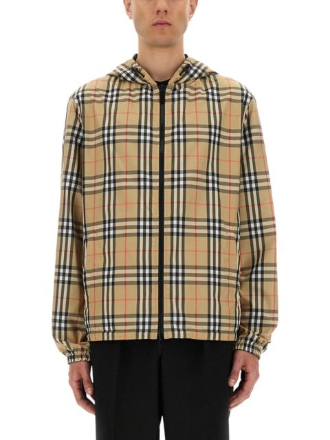 Burberry Burberry Men Newport Reversible Jacket