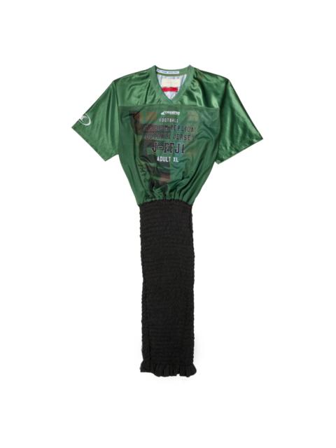 CONNER IVES Conner Ives Shirred American Football Dress Multi