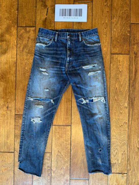 visvim SS JOURNEYMAN PANTS TACKED CRASH