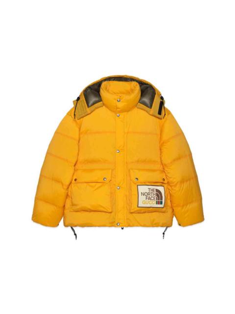 GUCCI Gucci x The North Face Padded Jacket Yellow