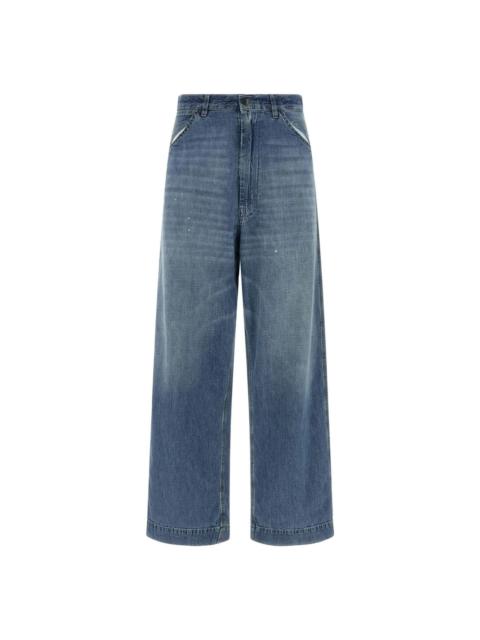 Maison Margiela MAISON MARGIELA Four Stitches Blue Denim Jeans New & Authent