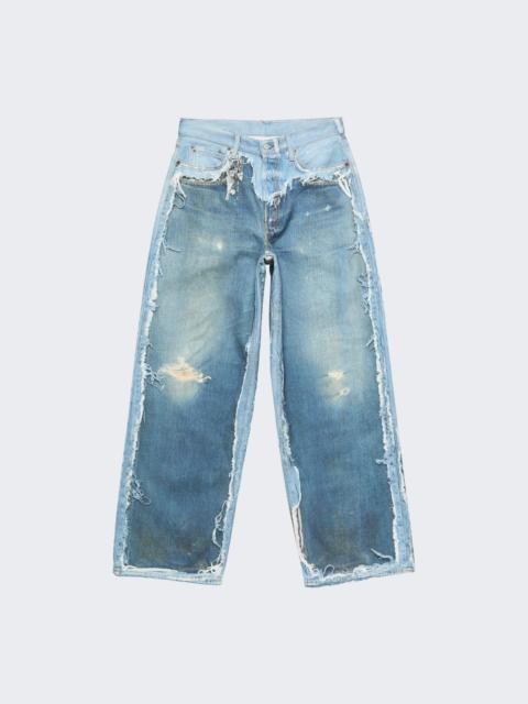 Acne Studios Trompe L'oeil Jeans Mid Blue