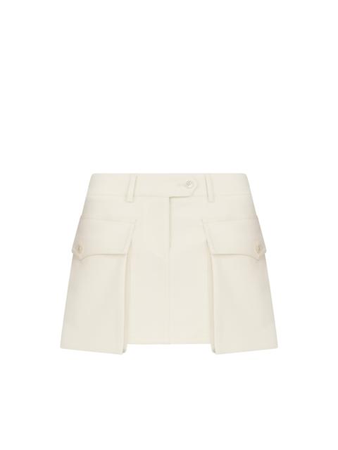 TOM FORD MINI SKIRT WITH LARGE PATCH POCKETS