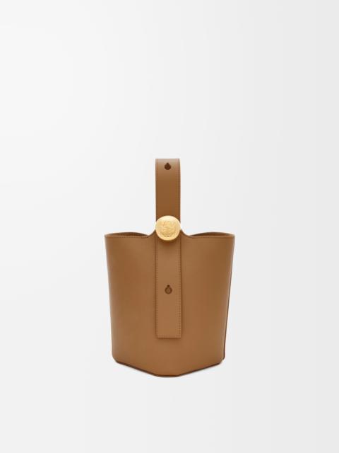 Loewe Mini Pebble Bucket bag in mellow calfskin