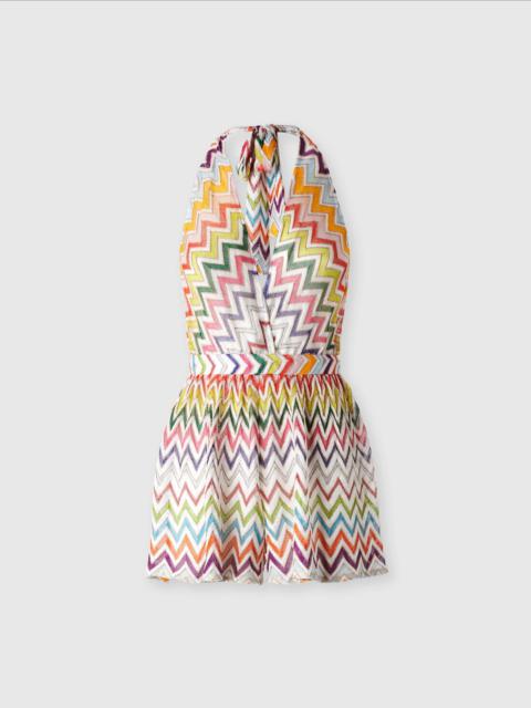 Missoni Short jumpsuit with open back